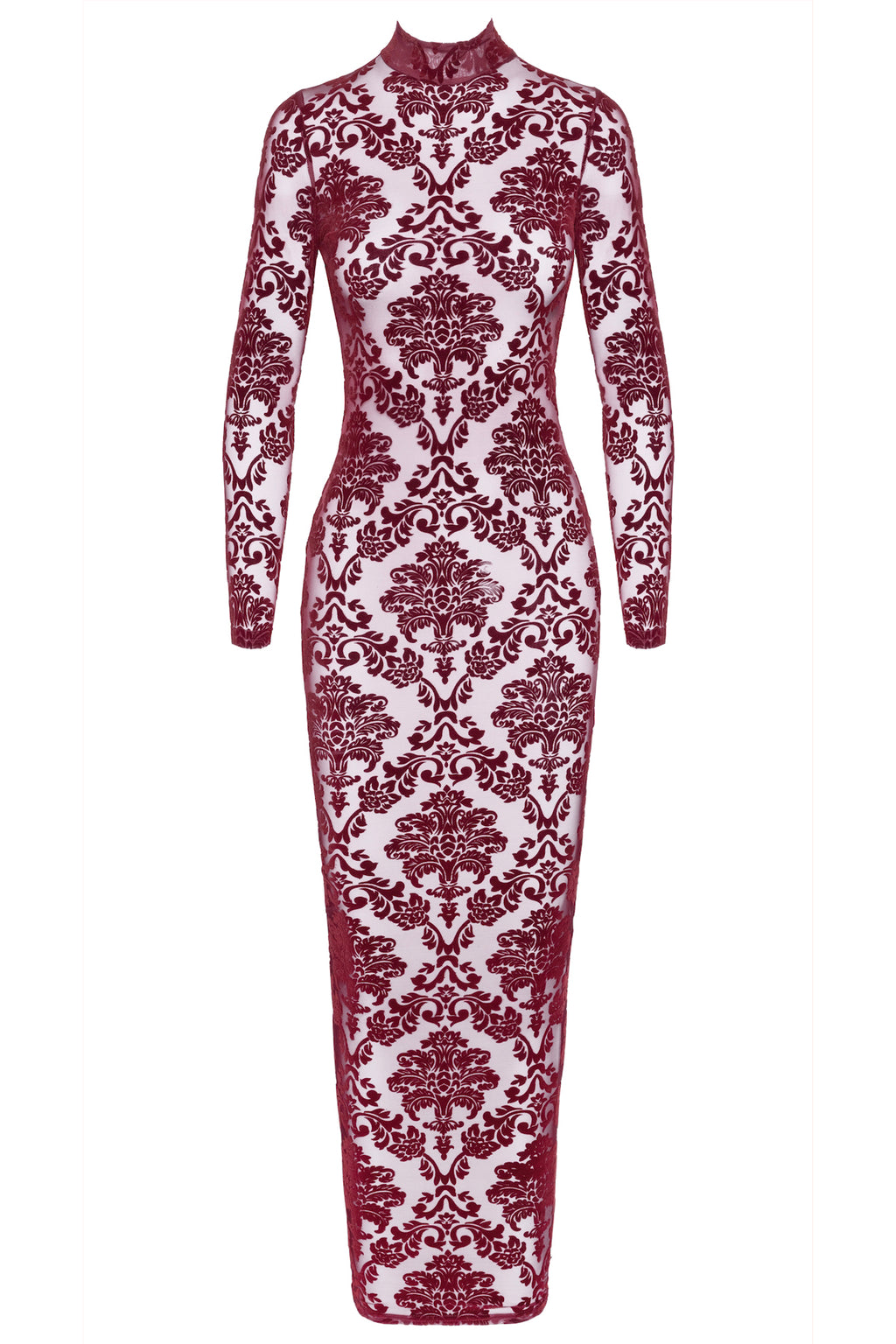 F383 Kink Royal gown/long dress red - 3XL